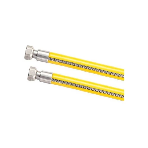 Tubo flessibile in acciaio per gas mf cm 50 1/2x1/2