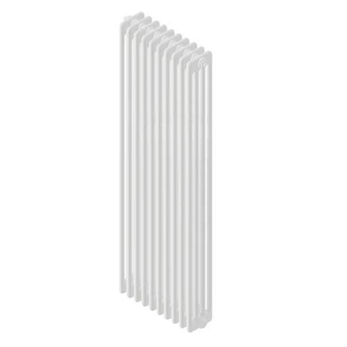 Radiatore tubolare ardesia 4 colonne h2056 4 elementi bianco