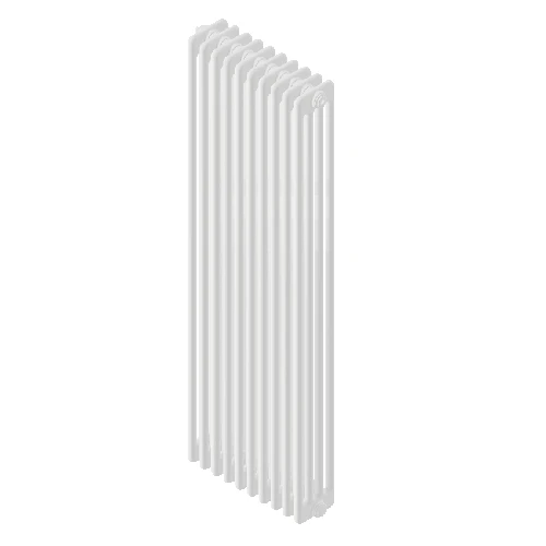Radiatore tubolare ardesia 4 colonne h1856 20 elementi bianco