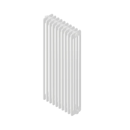 Radiatore tubolare ardesia 4 colonne h756 6 elementi bianco