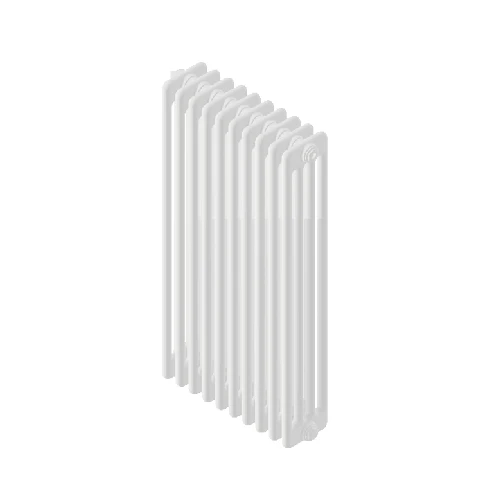 Radiatore tubolare ardesia 4 colonne h656 9 elementi bianco