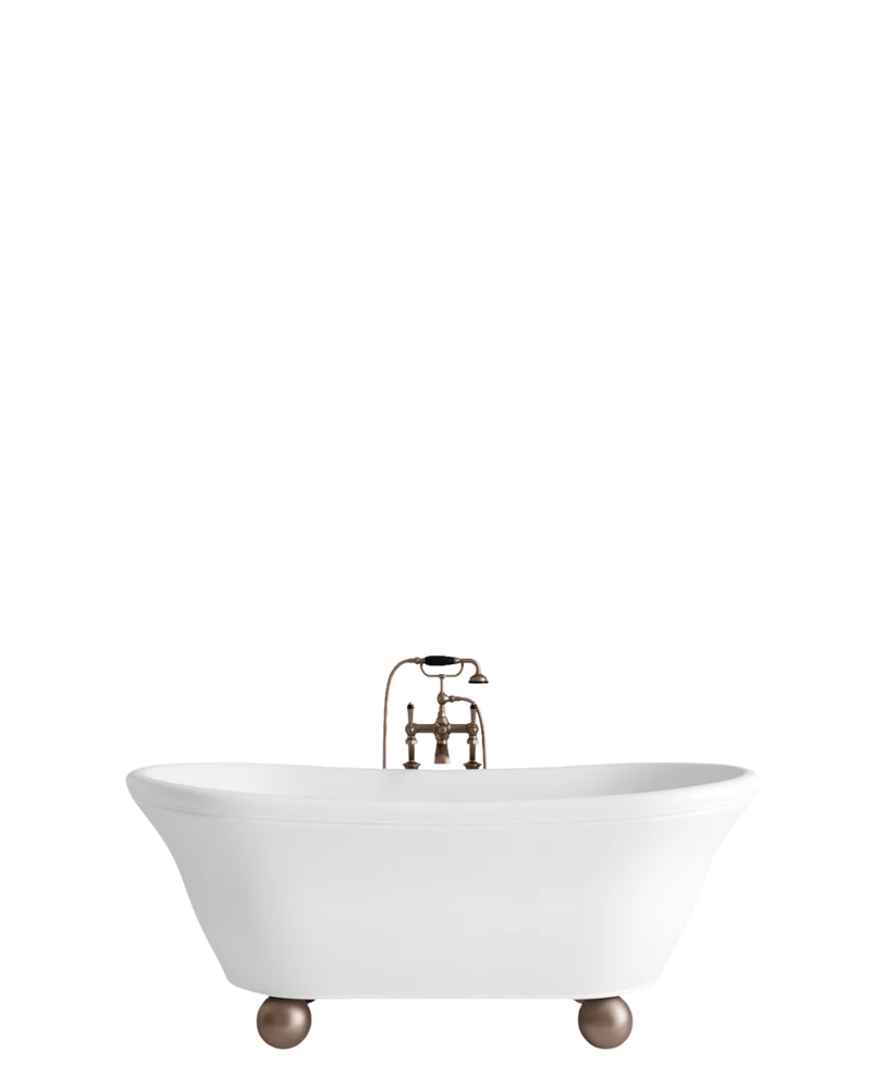 Bañera exenta Aurora Bijoux White