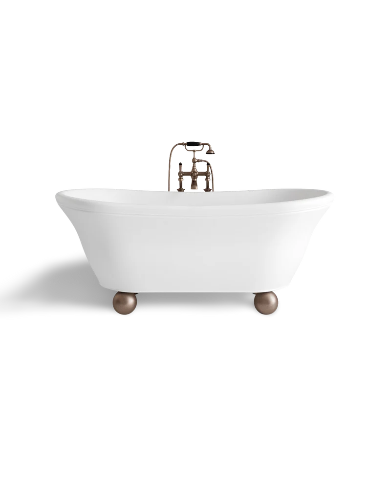 Bañera exenta Aurora Bijoux White