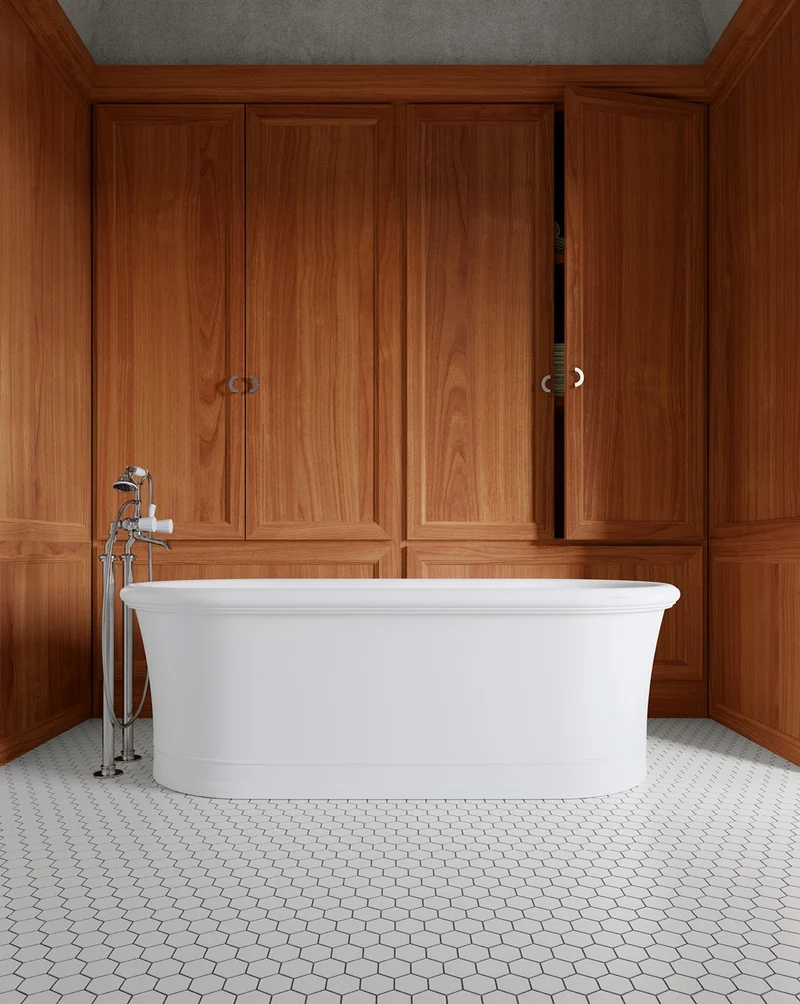 Bañera exenta Celine White