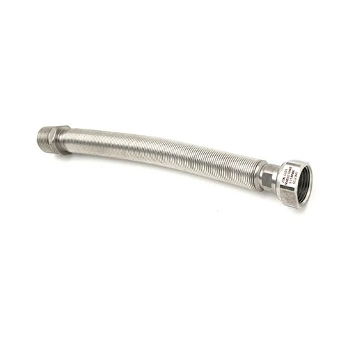 Flessibile inox raccordo in ottone per acqua mf mm 500/1000 20- 3/4x3/4