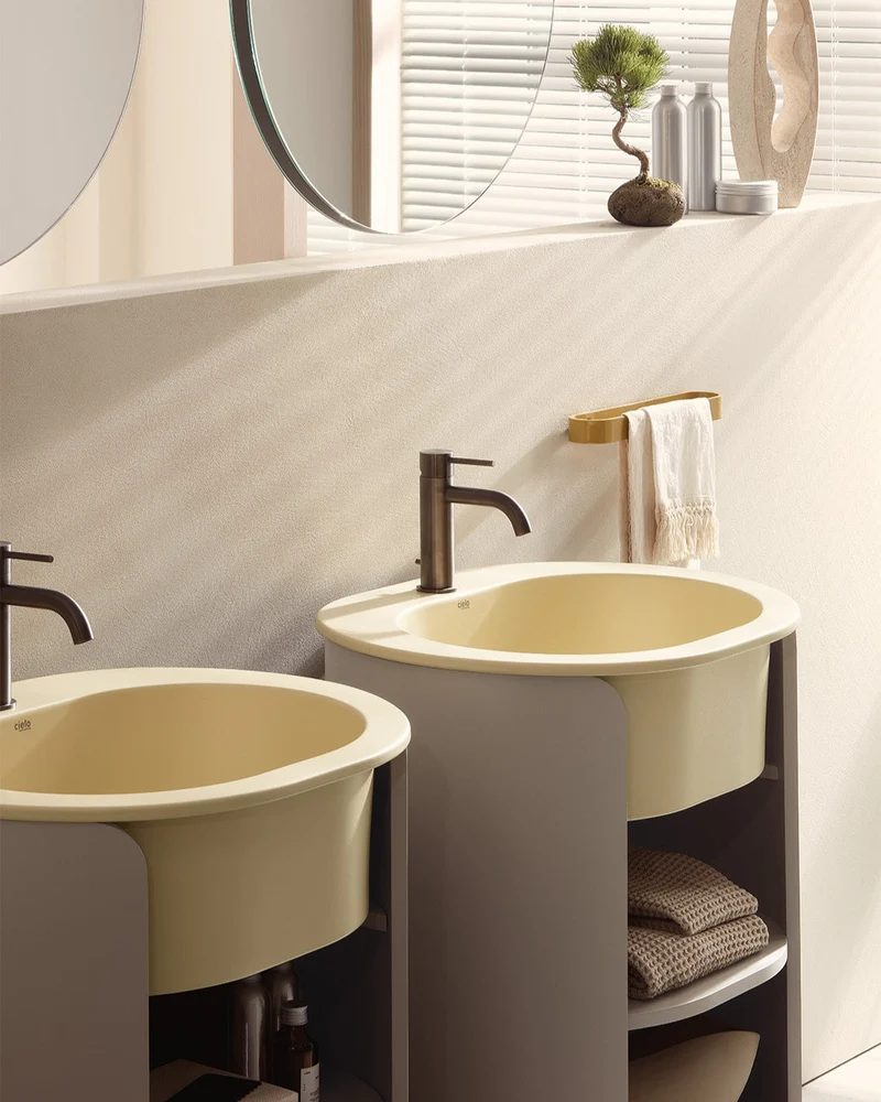 Mueble de lavabo con estructura Tiberio