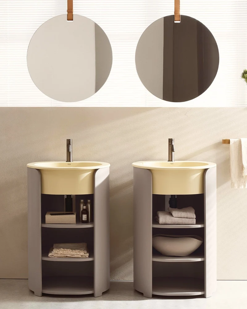 Mueble de lavabo con estructura Tiberio