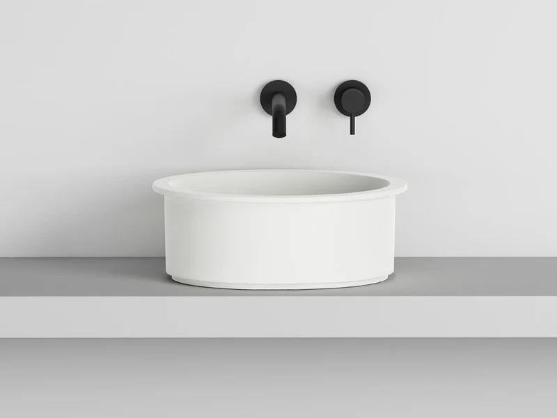 Lavabo de apoyo Catino Oval Ø55