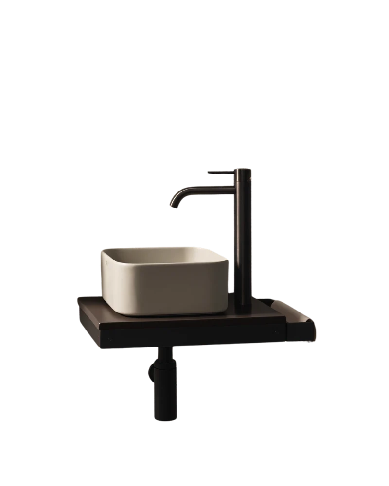 Lavabo de apoyo Mínimo Cuadrado
