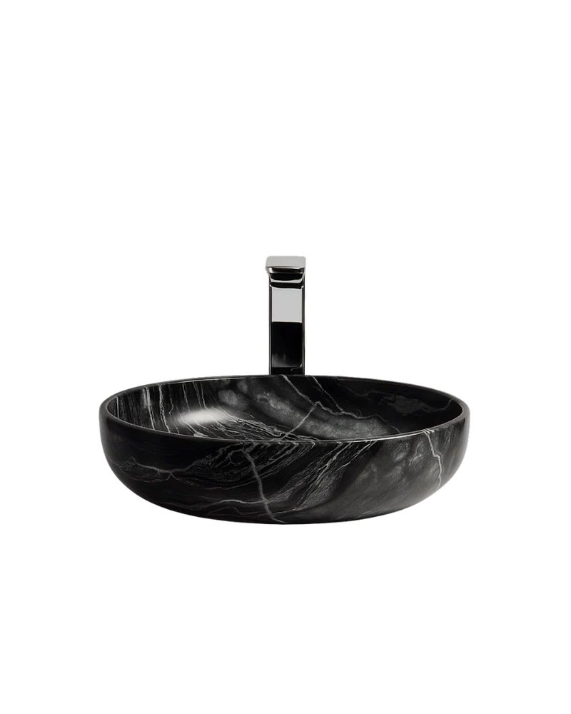 Lavabo de apoyo redondo Le Bacinelle 45Ø