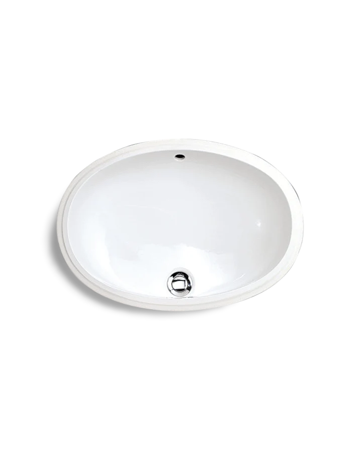Lavabo bajo encimera White 56