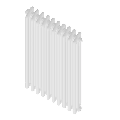 Radiatore tubolare ardesia 3 colonne h756 22 elementi bianco