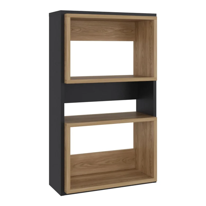 Gabinete de Baño Sensei Eco, Wengue y Fresno Europeo, con Superficies para Ubicar Objetos
