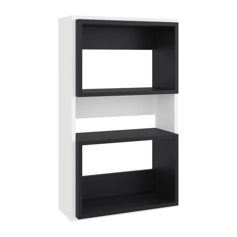 Gabinete de Baño Sensei Eco, Blanco Duqueza y Wengue, con Superficies para Ubicar Objetos