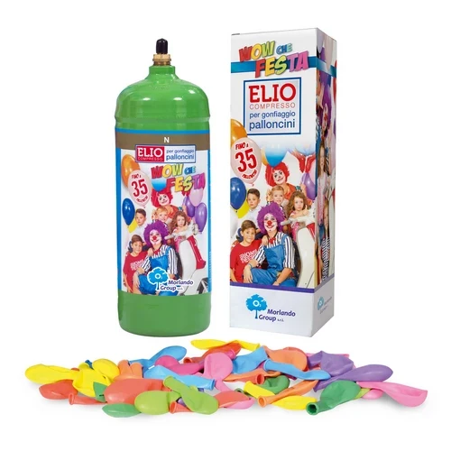 Bombola elio con palloncini kit party 1 0 l 18 palloncini