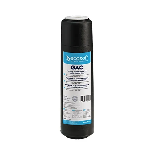 Cartuccia filtrante gac 2 5 ecosoft h. 10