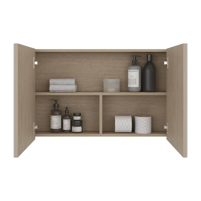 Gabinete de Baño Agni, Cartagena, con Dos Puertas y Espacio para Almacenar Objetos ZF