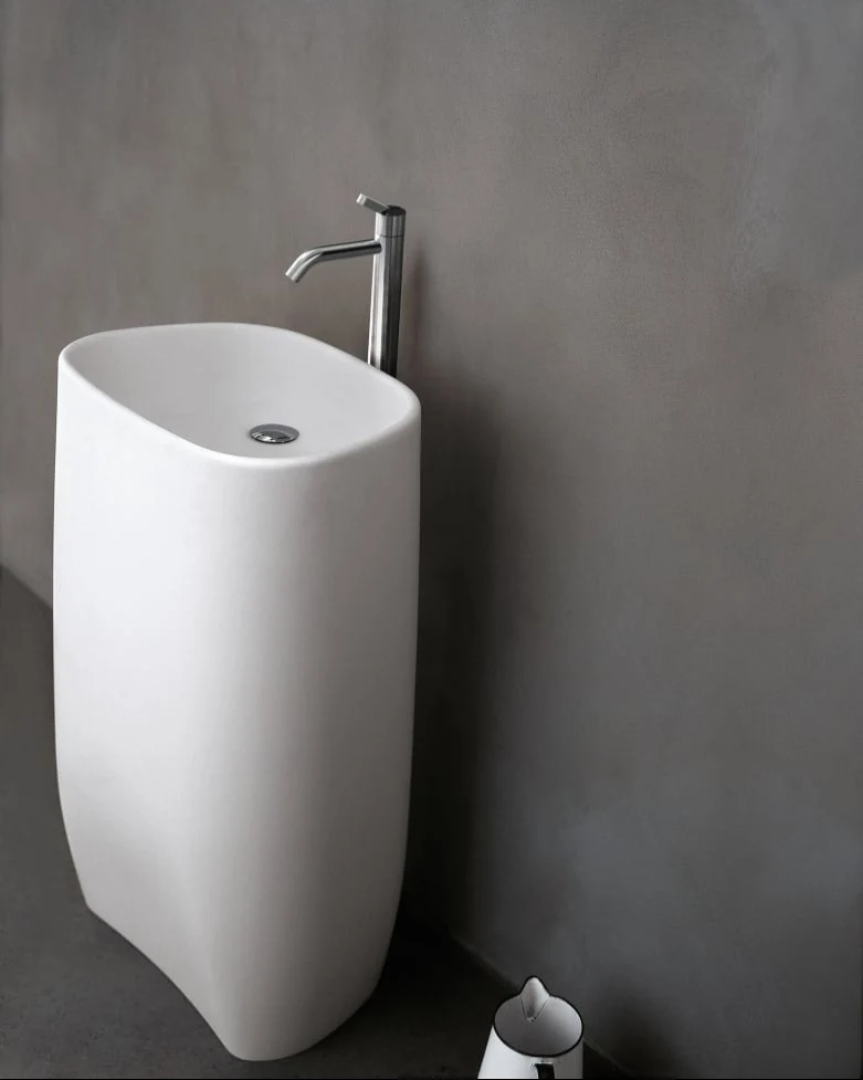 Lavabo totem Pear C Mármol
