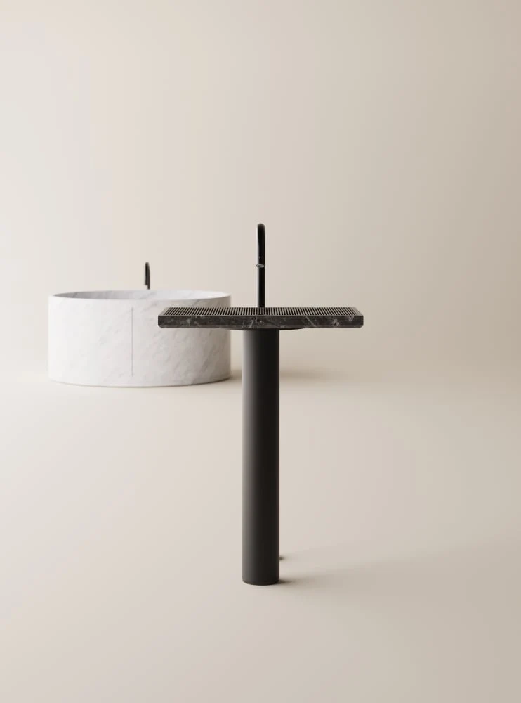 Lavabo tótem Ell Grid
