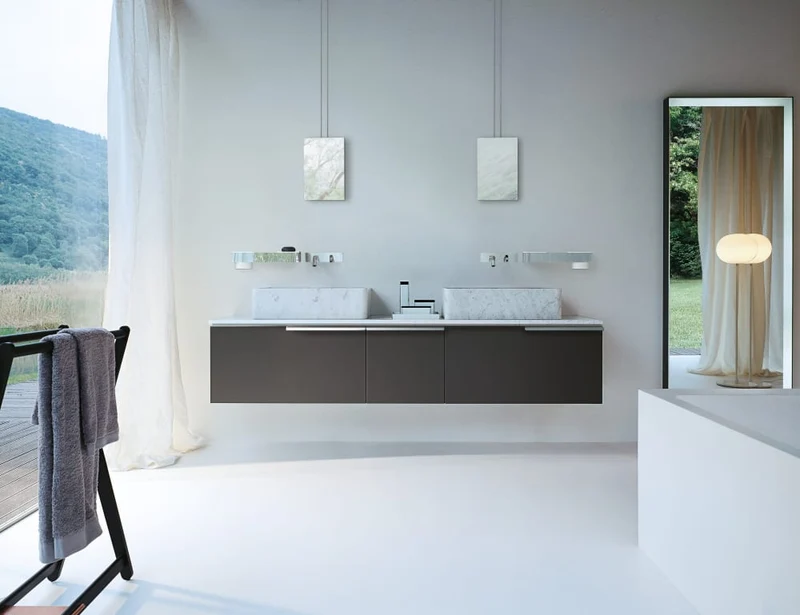 Lavabo de apoyo Carrara