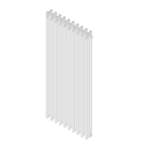 Radiatore tubolare ardesia 3 colonne h856 6 elementi bianco