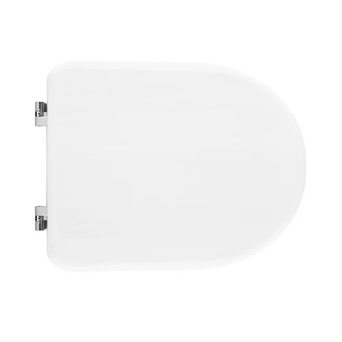 Sedile wc per pozzi ginori vaso ydra forma 6 bianco cerniere a passanti