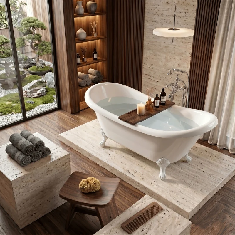 Bañera con patas DARLINGTON