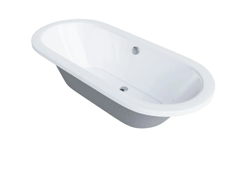 Bañera de hidromasaje ovalada LOFT blanca SANYCCES