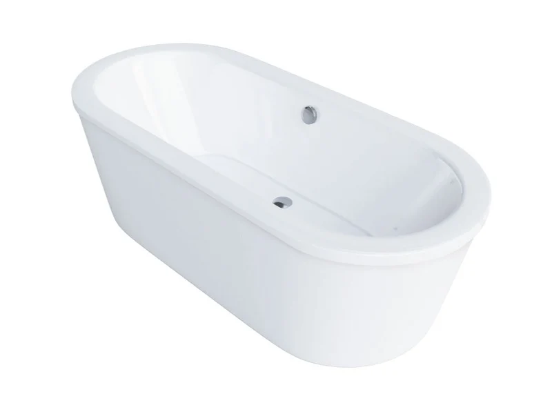 Bañera de hidromasaje ovalada LOFT blanca SANYCCES