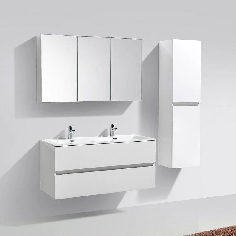 Armario espejo baño 120cm MONTADO SIENA
