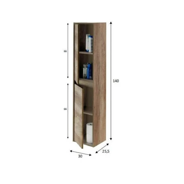 Mueble auxiliar para baño Dakota