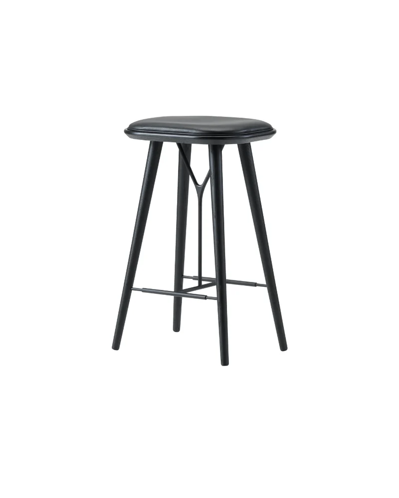 Taburete Spine con base de madera