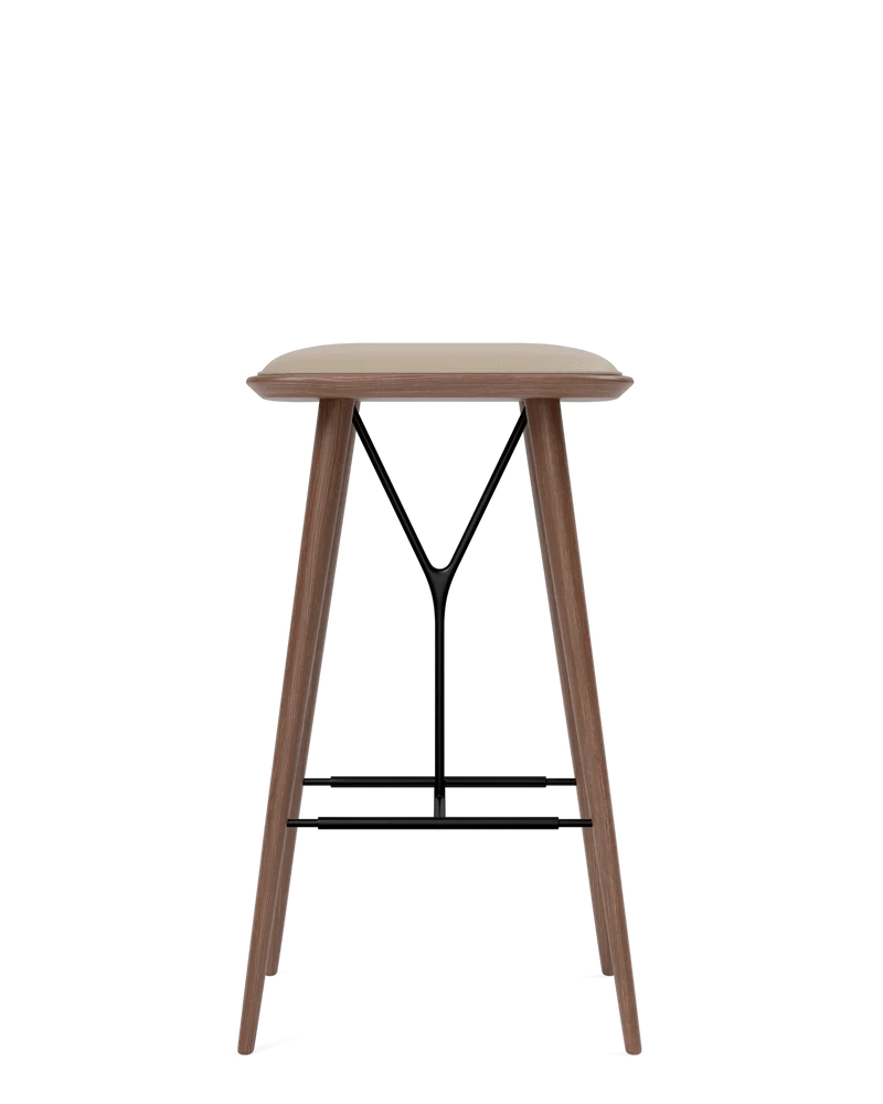 Taburete Spine con base de madera