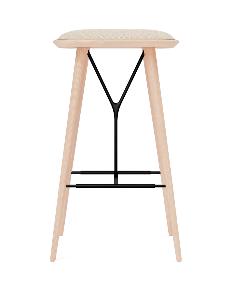 Taburete Spine con base de madera