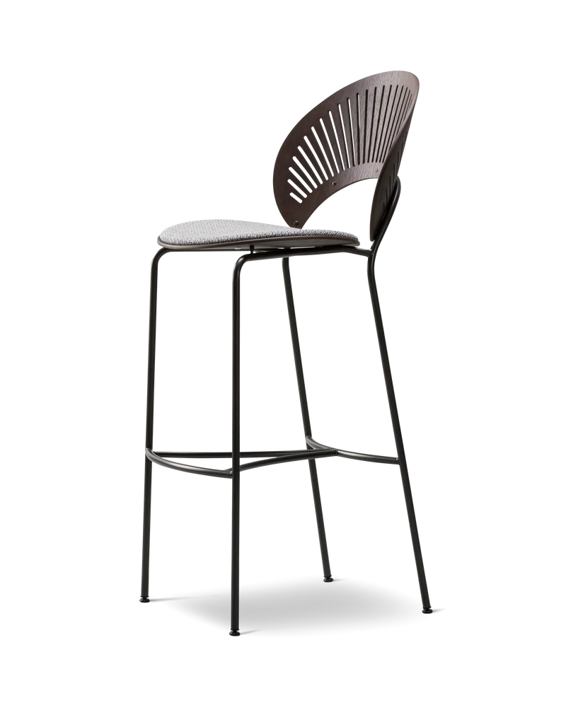 Taburete de bar Trinidad con asiento tapizado