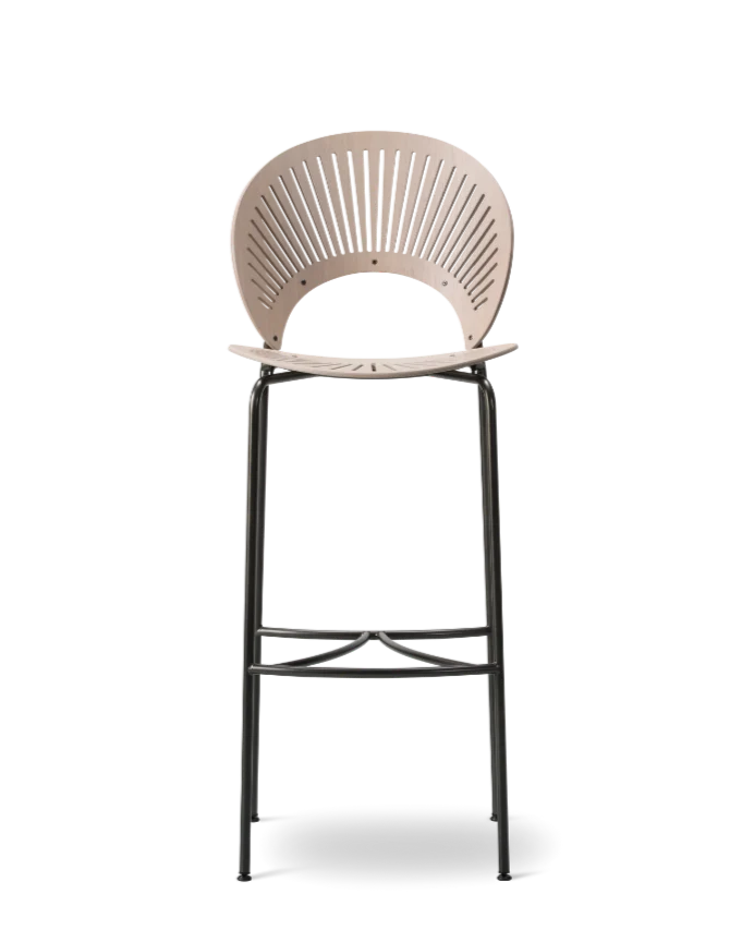 Taburete de bar Trinidad con asiento en madera