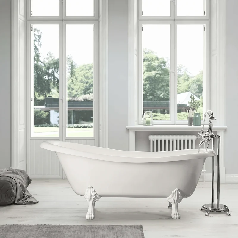 Bañera de Hierro LIVINGSTON blanca