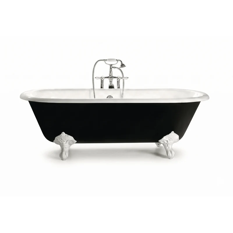 Bañera de Hierro PLYMOUTH negra