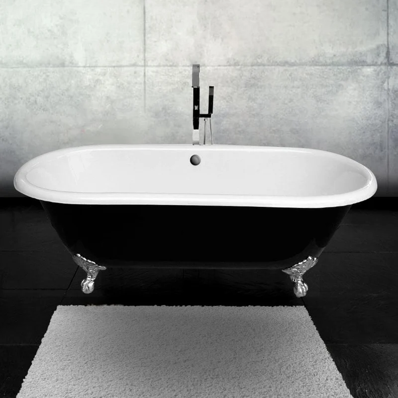Bañera de Hierro PLYMOUTH negra