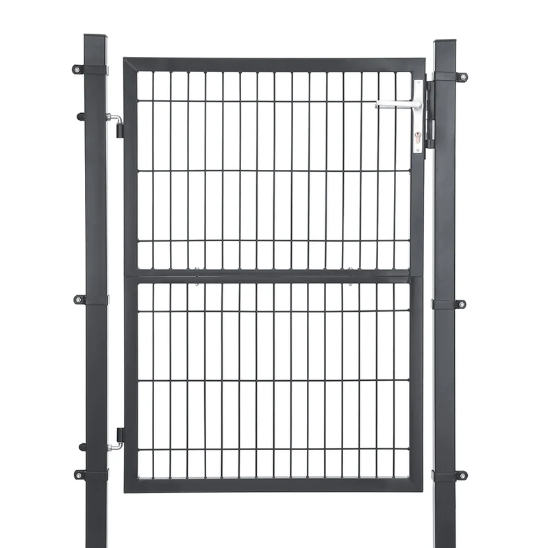 Puerta de Jardín de Acero Robusta