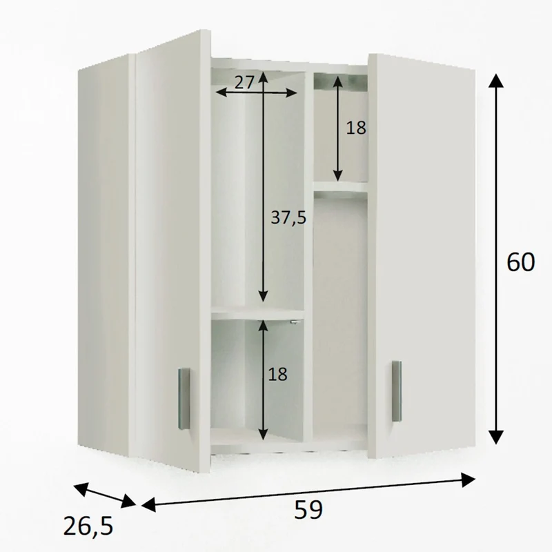 Armario pared multiusos Use