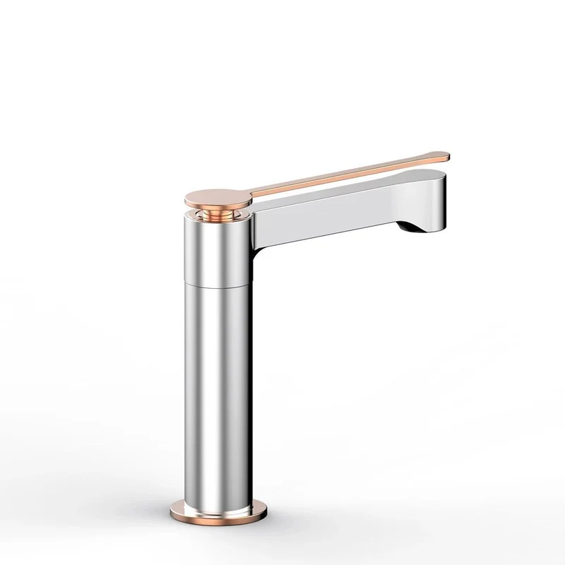 Grifo de lavabo brillante Galant