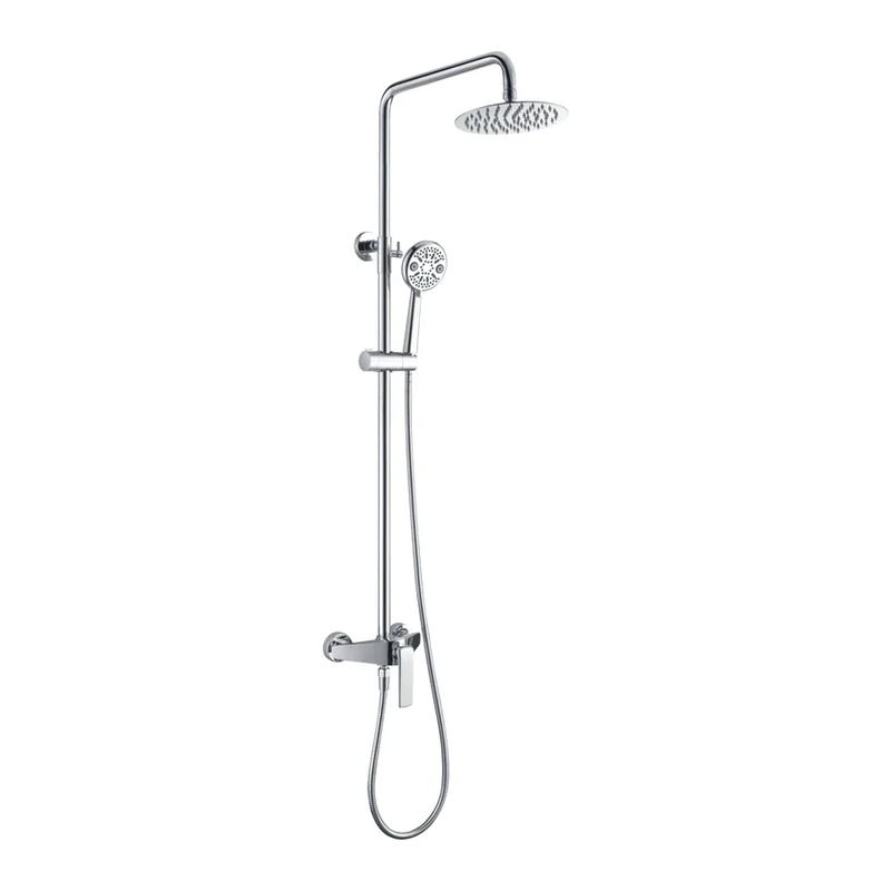 Colonne de douche thermostatique ESCOSIA - Chromé