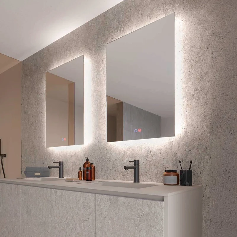 Espejo retroiluminado con luz led Italia