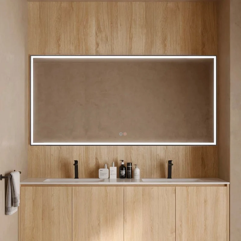 Espejo con luz led Suiza