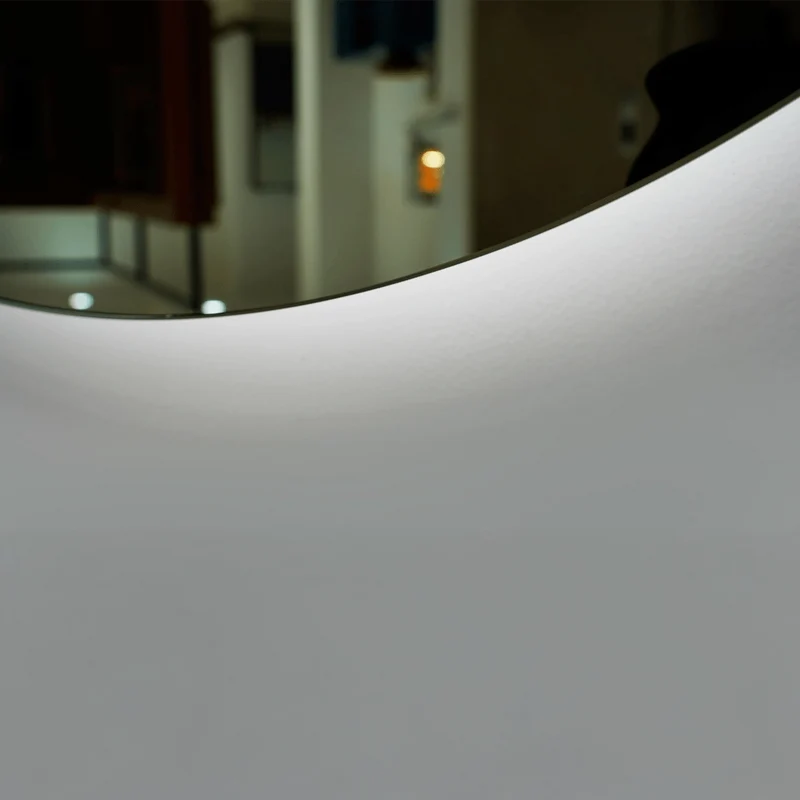 Espejo redondo con luz led Oporto