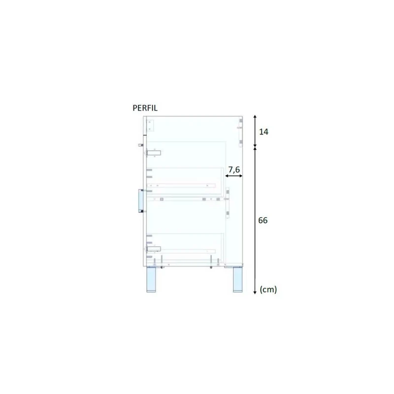 Mueble de baño con lavabo Aktiva