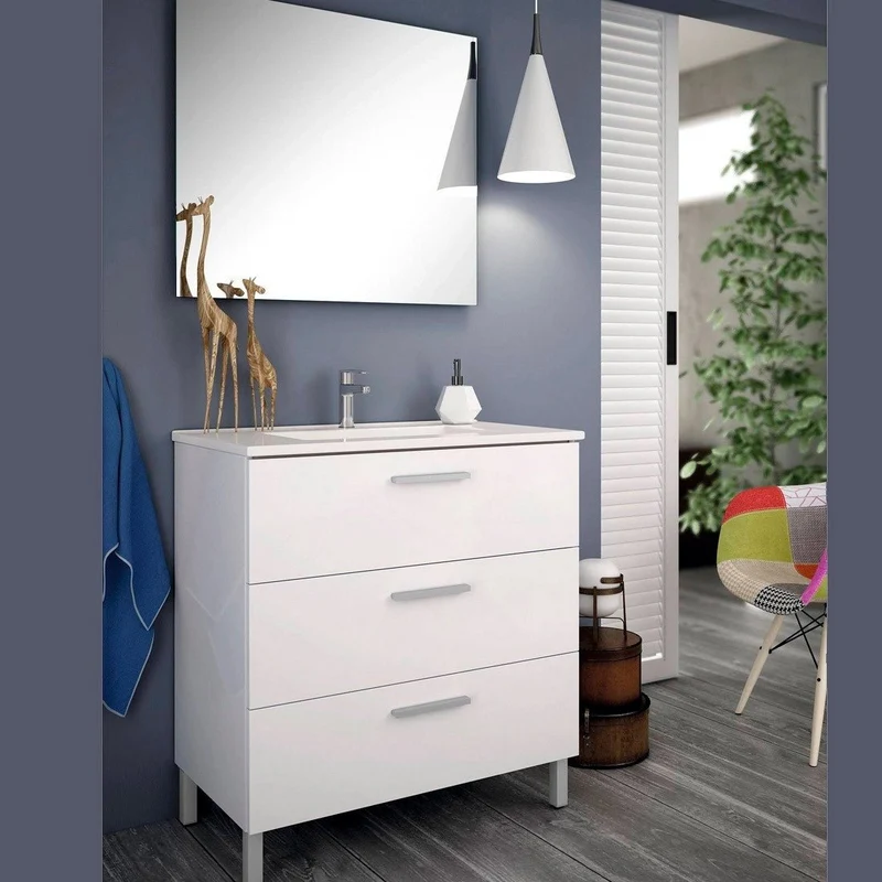 Mueble al suelo con patas Parma