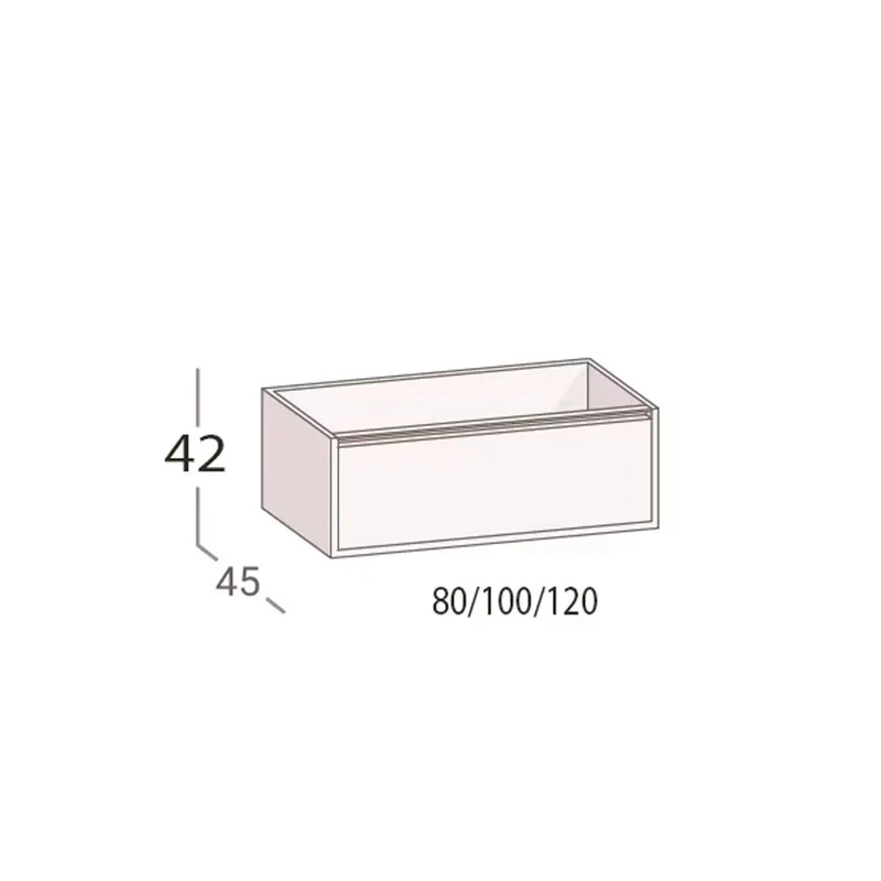 Mueble de baño suspendido Duc
