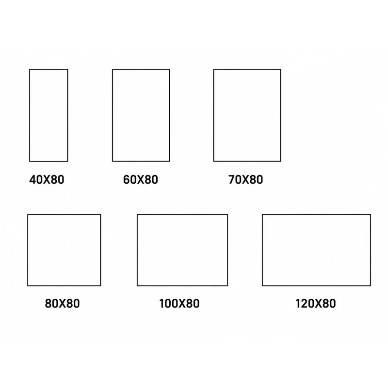 Espejo rectangular para baño Enola